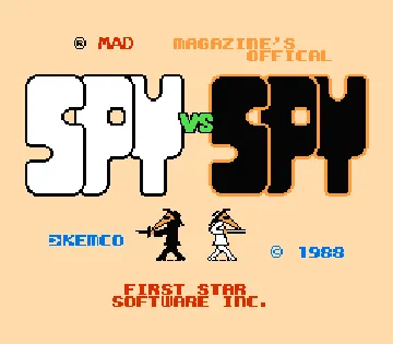 Spy vs Spy (Europe) screen shot title